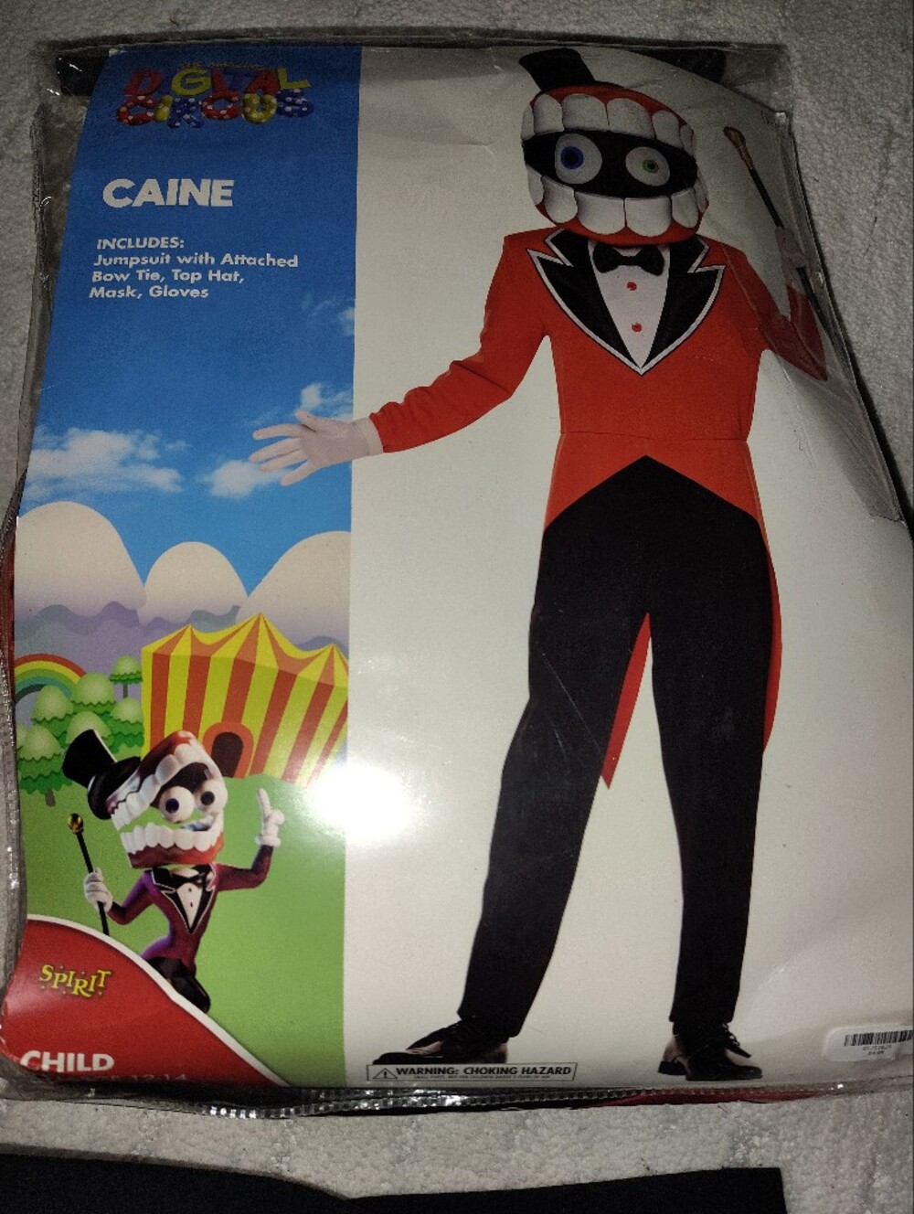 Spirit Red and Black Circus Ringmaster Jumpsuit Costume